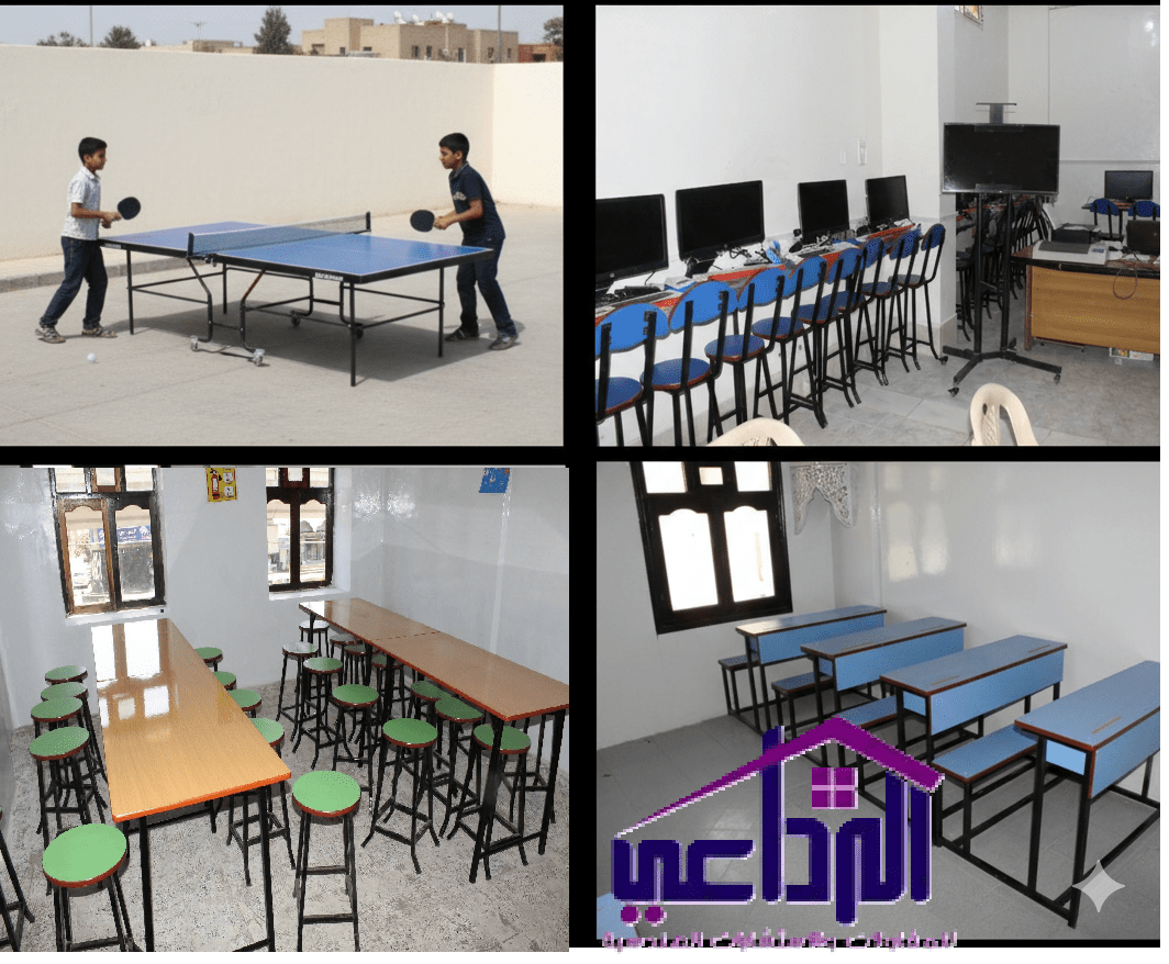 تجهيز المجمعات التعليمية والمدارس